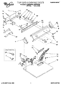 Part Location Diagram of 3396229 Whirlpool Harness, Wiring (Includes 690261 Terminal Block)