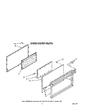 Part Location Diagram of 4320405 Whirlpool GLASS-DOOR