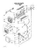Part Location Diagram of LIT2167330 Whirlpool Wiring Diagram
