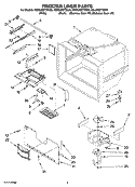 FREEZER LINER PARTS Diagram and Parts List for KBLS22ETSS00  KitchenAid Refrigerator