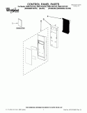 Part Location Diagram of W10247593 Whirlpool TECH SHEET,ENGLISH