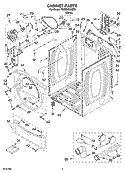 Part Location Diagram of 8565123 Whirlpool TOEPNL