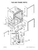 Part Location Diagram of WPW10398392 Whirlpool Support