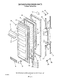 Part Location Diagram of 2173205 Whirlpool NAMEPLATE