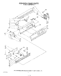 CONTROL PANEL Diagram and Parts List for KAWE900SWH1  KitchenAid Washer