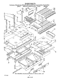 SHELF , LIT/OPTIONAL Diagram and Parts List for ET20DKXVW07  Whirlpool Refrigerator