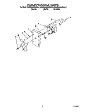 CONVECTION FAN Diagram and Parts List for KEDH207BAL2  KitchenAid Range