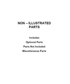 Optional Parts Diagram and Parts List for 11061112020  Kenmore Dryer