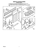 INSTALLATION Diagram and Parts List for X18004A0  Roper Air Conditioner