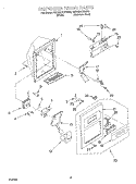 Part Location Diagram of 2207007TG Whirlpool GRILLE