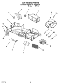 Part Location Diagram of 8204675 Whirlpool USE WPL 8206460