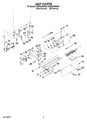 UNIT PARTS Diagram and Parts List for KBCS24RSBS01  KitchenAid Wine and Beverage Cooler