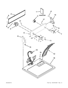 Part Location Diagram of W10513673 Maytag Installation instructions