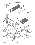 UNIT Diagram and Parts List for KTRI18KWWH11  Whirlpool Refrigerator