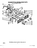 Part Location Diagram of 3389301 Whirlpool PANEL-CNTL