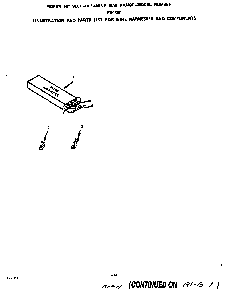 Wire Harnesses And Components Diagram and Parts List for F8958*0  Roper Range
