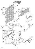 UNIT PARTS Diagram and Parts List for TT16TKXKQ02  Estate Refrigerator