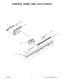 Part Location Diagram of WPW10195204 Whirlpool Dishwasher Wire Harness