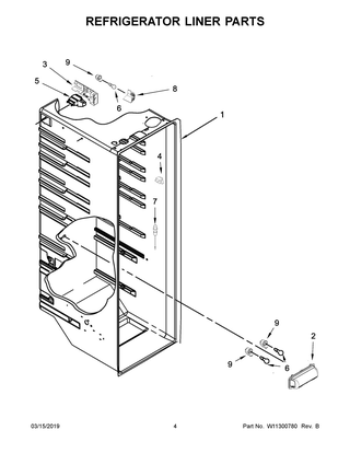 Part Location Diagram of W11188039 Whirlpool CNTRL-ELEC