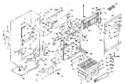 Part Location Diagram of 512495 Maytag Refrigerator parts list