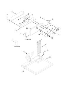 Part Location Diagram of W10829621 Whirlpool Installation instructions
