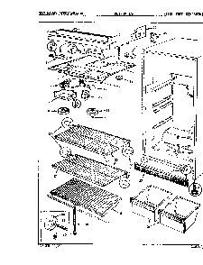 03 - Fresh Food Compartment Diagram and Parts List for RB17HA1AF  Whirlpool Refrigerator