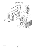 Part Location Diagram of 1157276 Whirlpool CABINET (ALSO ORDER ITEM 1A)