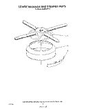 LOWER WASHARM AND STRAINER Diagram and Parts List for 4KUDP220T0  KitchenAid Dishwasher