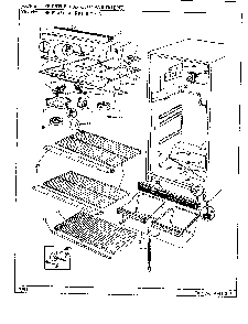 03 - Fresh Food Compartment Diagram and Parts List for RB19KA-1A  Whirlpool Refrigerator