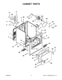 Part Location Diagram of W11230156 Whirlpool PAD