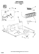 UNIT PARTS Diagram and Parts List for KBCO06XPBL00  KitchenAid Refrigerator