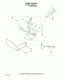 PUMP PARTS Diagram and Parts List for KUIC15NLXS0  KitchenAid Ice Maker