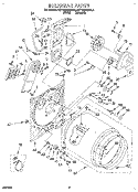 SECTION Diagram and Parts List for KEYW870BAL0  KitchenAid Dryer