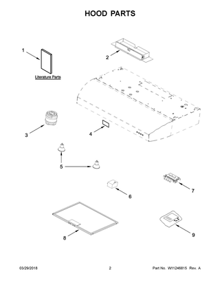 Part Location Diagram of W11388881 Whirlpool SELF BALLASTED LED GU10 3000K SILVER