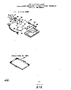 Section 6 Diagram and Parts List for 1463*3A  Roper Range