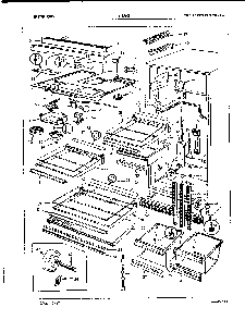 03 - Fresh Food Compartment Diagram and Parts List for NT19H8A  Whirlpool Refrigerator