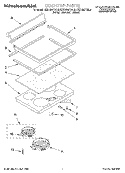 COOKTOP Diagram and Parts List for KERH507YAL5  KitchenAid Range