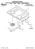 Part Location Diagram of 9762978 Whirlpool Tech Sheet