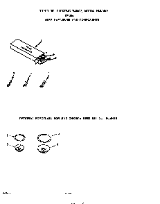Wire Harnesses And Components Diagram and Parts List for F5558*0  Roper Range