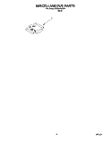 MISCELLANEOUS, LIT/OPTIONAL Diagram and Parts List for RUD3000DB1  Roper Dishwasher