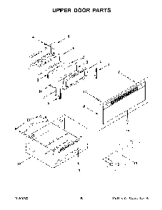 Part Location Diagram of W11305113 Whirlpool HNDLE-DOOR
