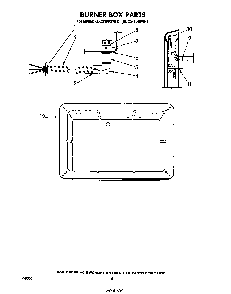 Section 2 Diagram and Parts List for KECS-1040WH  KitchenAid Cooktop