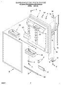 REFRIGERATOR DOOR Diagram and Parts List for KTRP18KDAL05  Whirlpool Refrigerator