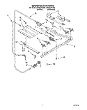 Part Location Diagram of 4371069 Whirlpool BRKT-SUPRT