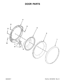 Part Location Diagram of 461971424051 Whirlpool BLOCK