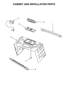 Part Location Diagram of W10834336 Whirlpool HARNS-WIRE