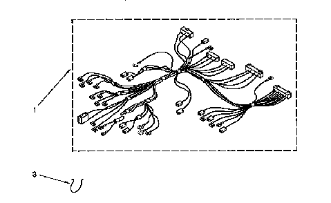 Wiring Harness Diagram and Parts List for KEBS107BBWH2  KitchenAid Wall Oven