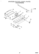 FREEZER CONTROL PANEL Diagram and Parts List for KSSS36DBX00  KitchenAid Refrigerator