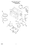 Part Location Diagram of 4393316 Whirlpool USE WPL 4393838