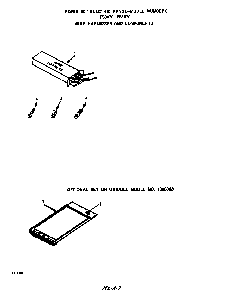 Wire Harness Diagram and Parts List for F5107*0  Roper Range